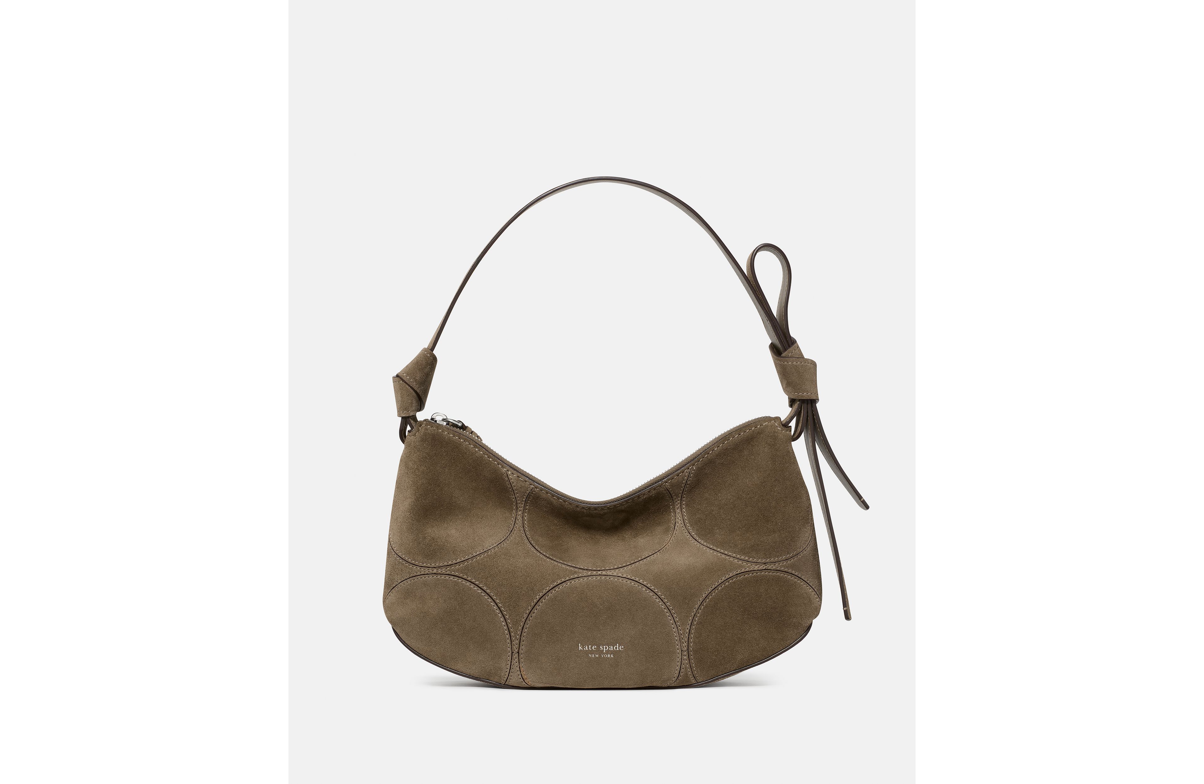 Loop Dot Patchwork Shoulder Bag