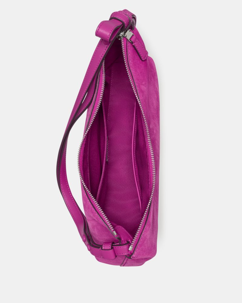 Loop Suede Shoulder Bag