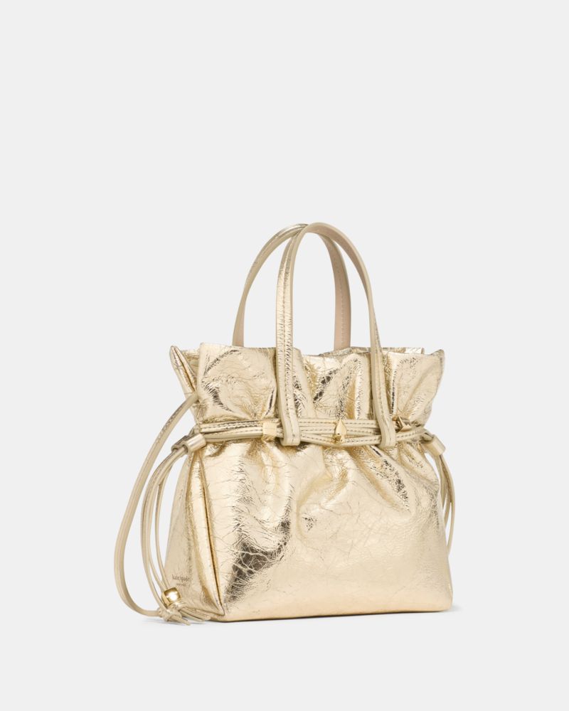 Rio Shiny Leather Mini Tote Bag - thumbnail 4