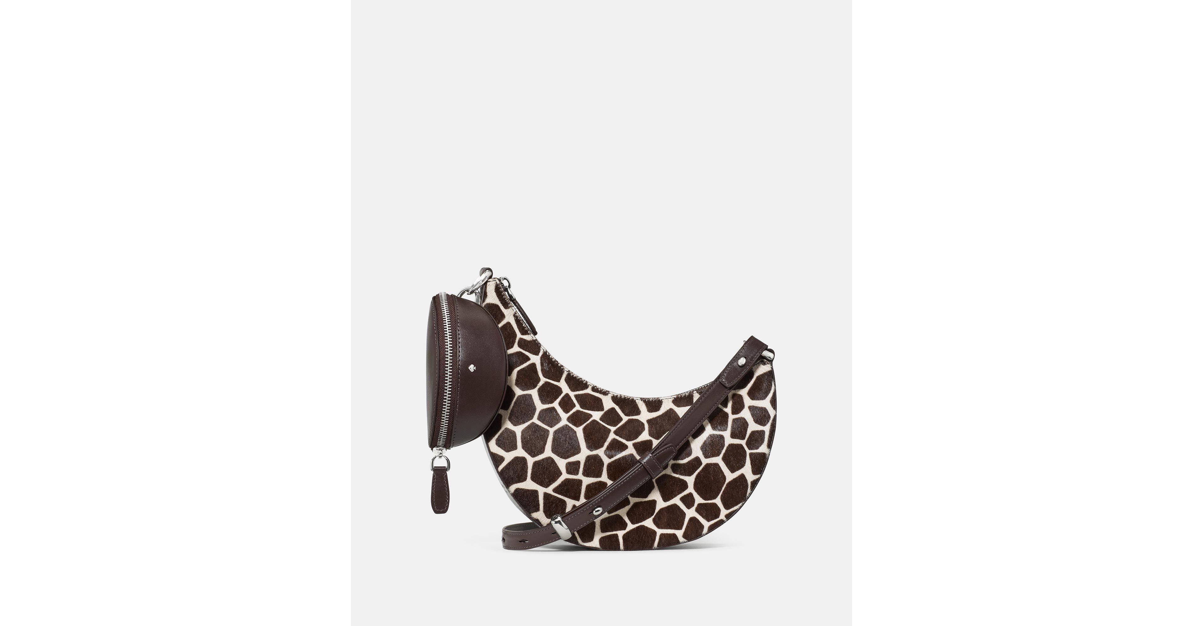 Duo Giraffe Haircalf Crossbody Bag