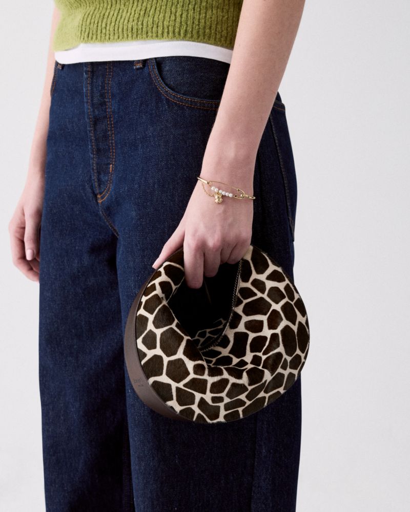 Duo Giraffe Haircalf Crossbody Bag