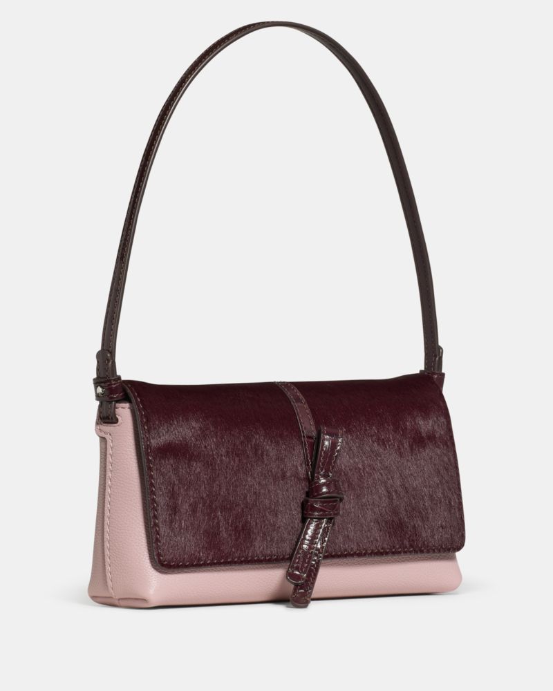 Loop Haircalf Small Flap Shoulder Bag