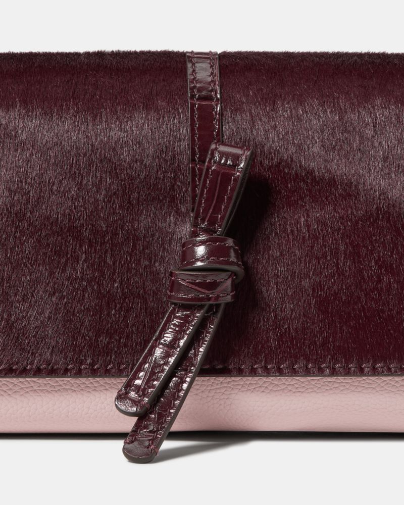 Loop Haircalf Small Flap Shoulder Bag