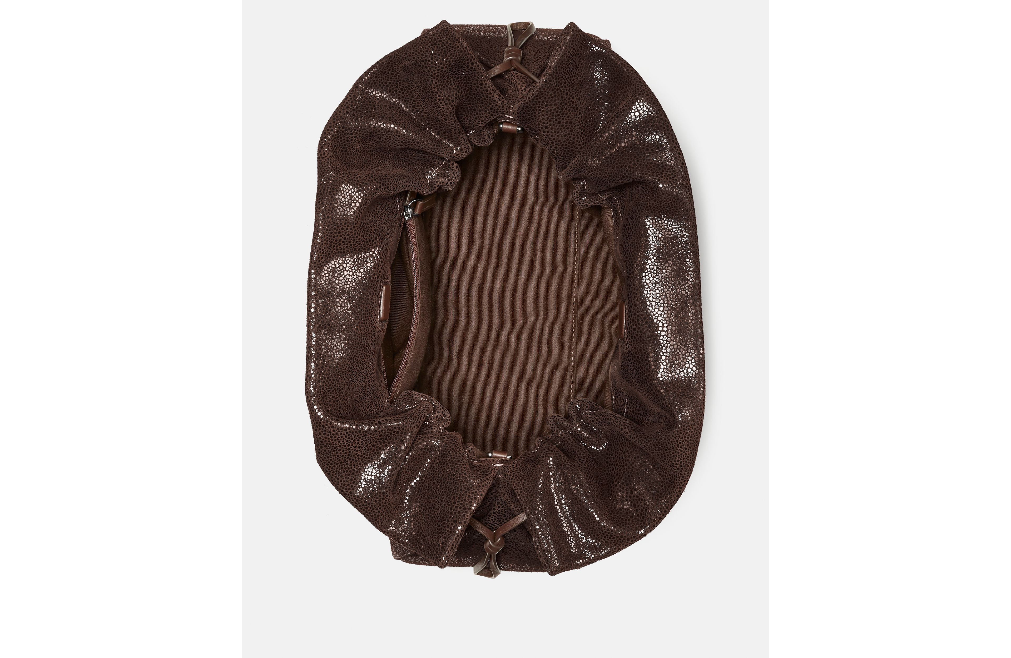 Rio Dot Suede Large Clutch Bag