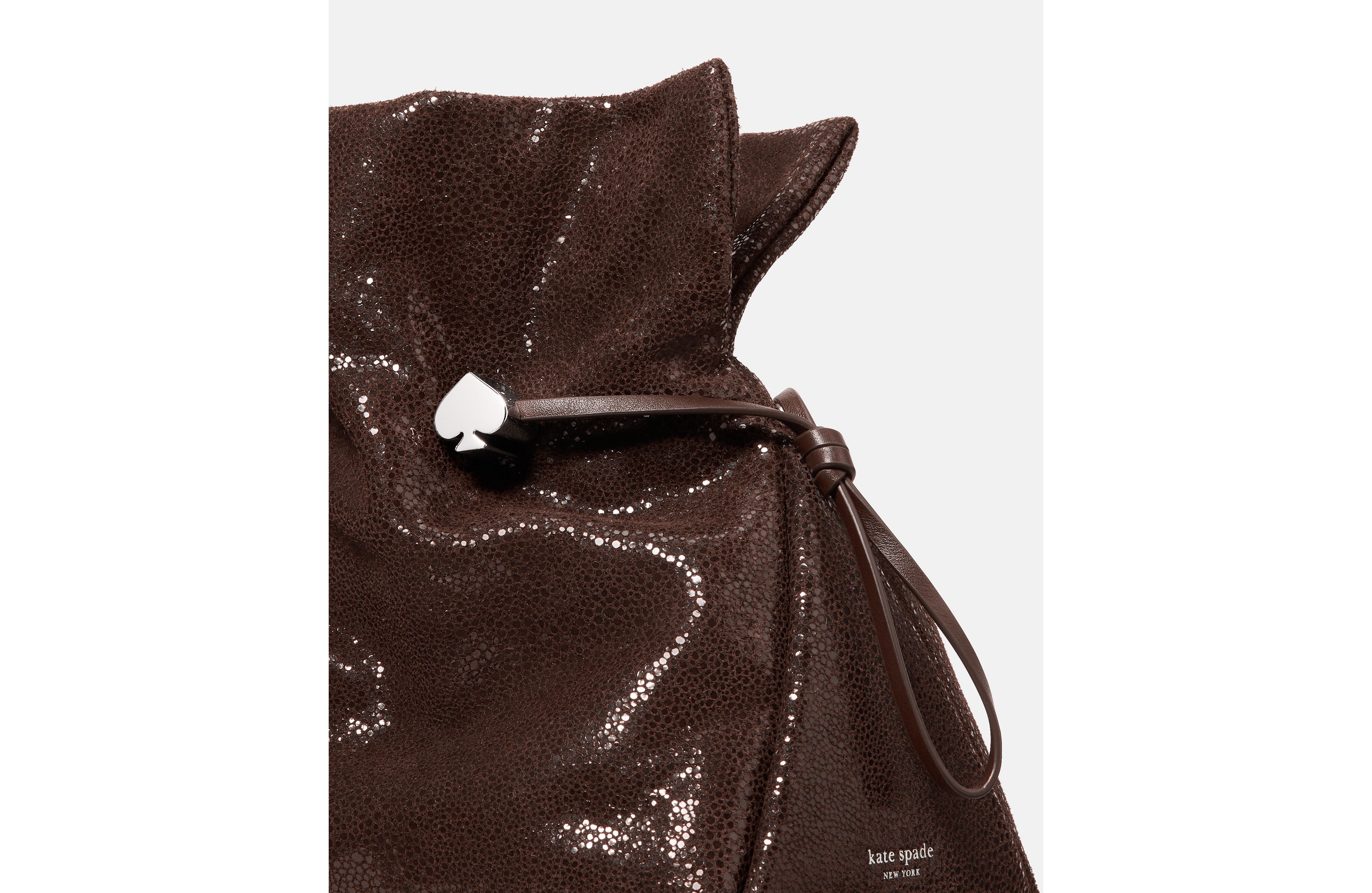 Rio Dot Suede Large Clutch Bag
