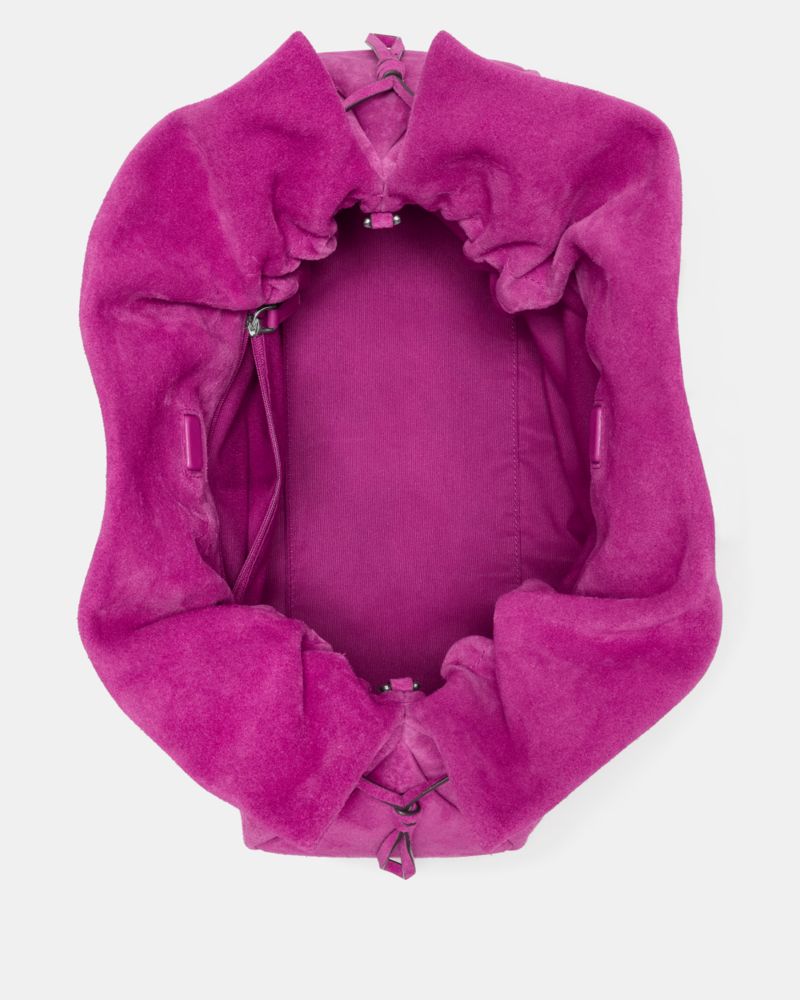 Rio Suede Large Clutch Bag - thumbnail 6