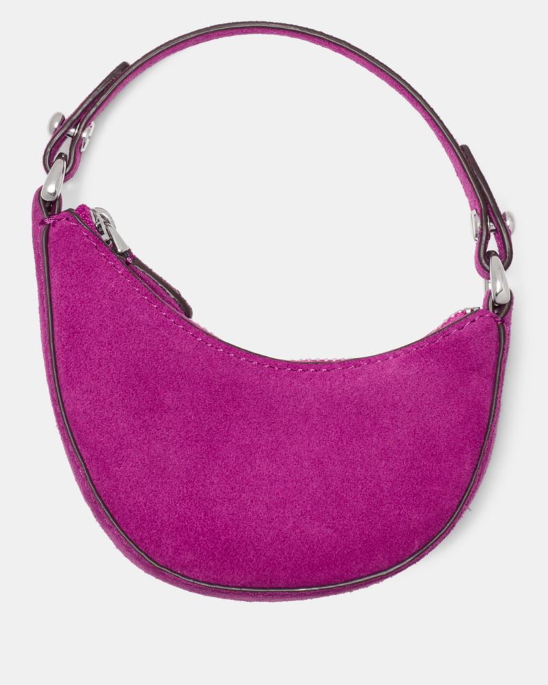 Kate Spade, チャームド スエード ナノ ケーエスデュオ バッグ チャーム, キーホルダー・チャーム
