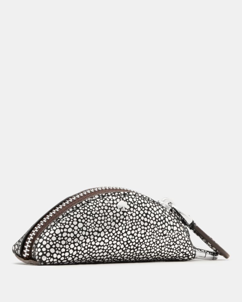 Duo Metallic Dot Suede Mini Shoulder Bag