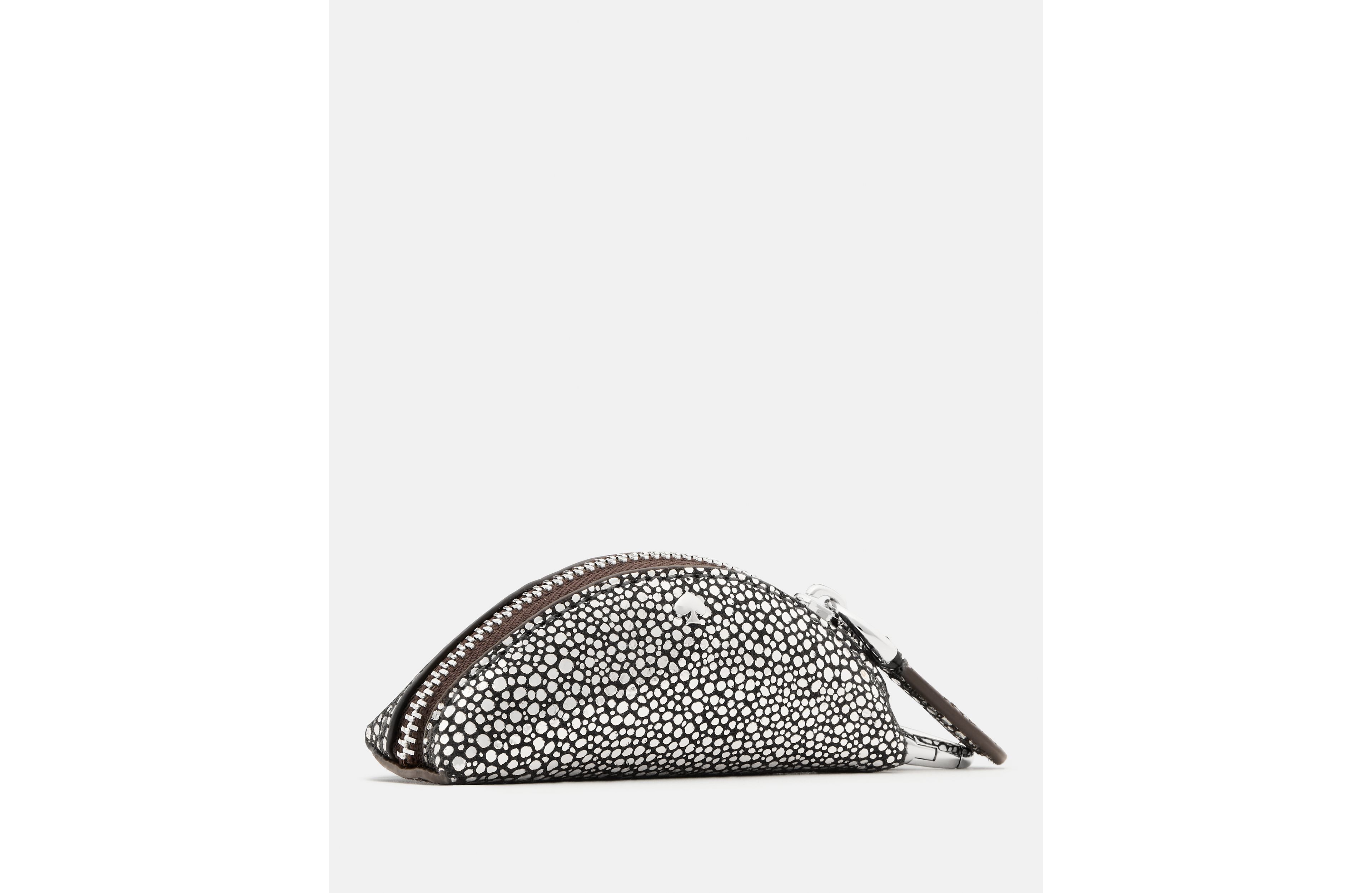 Duo Metallic Dot Suede Mini Shoulder Bag