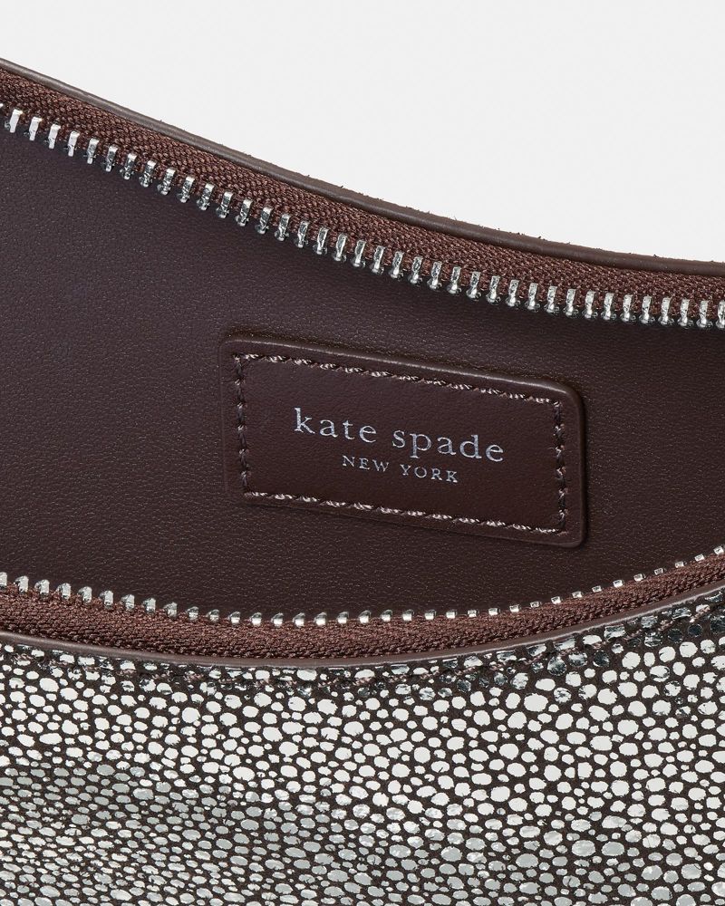 Duo Metallic Dot Suede Mini Shoulder Bag