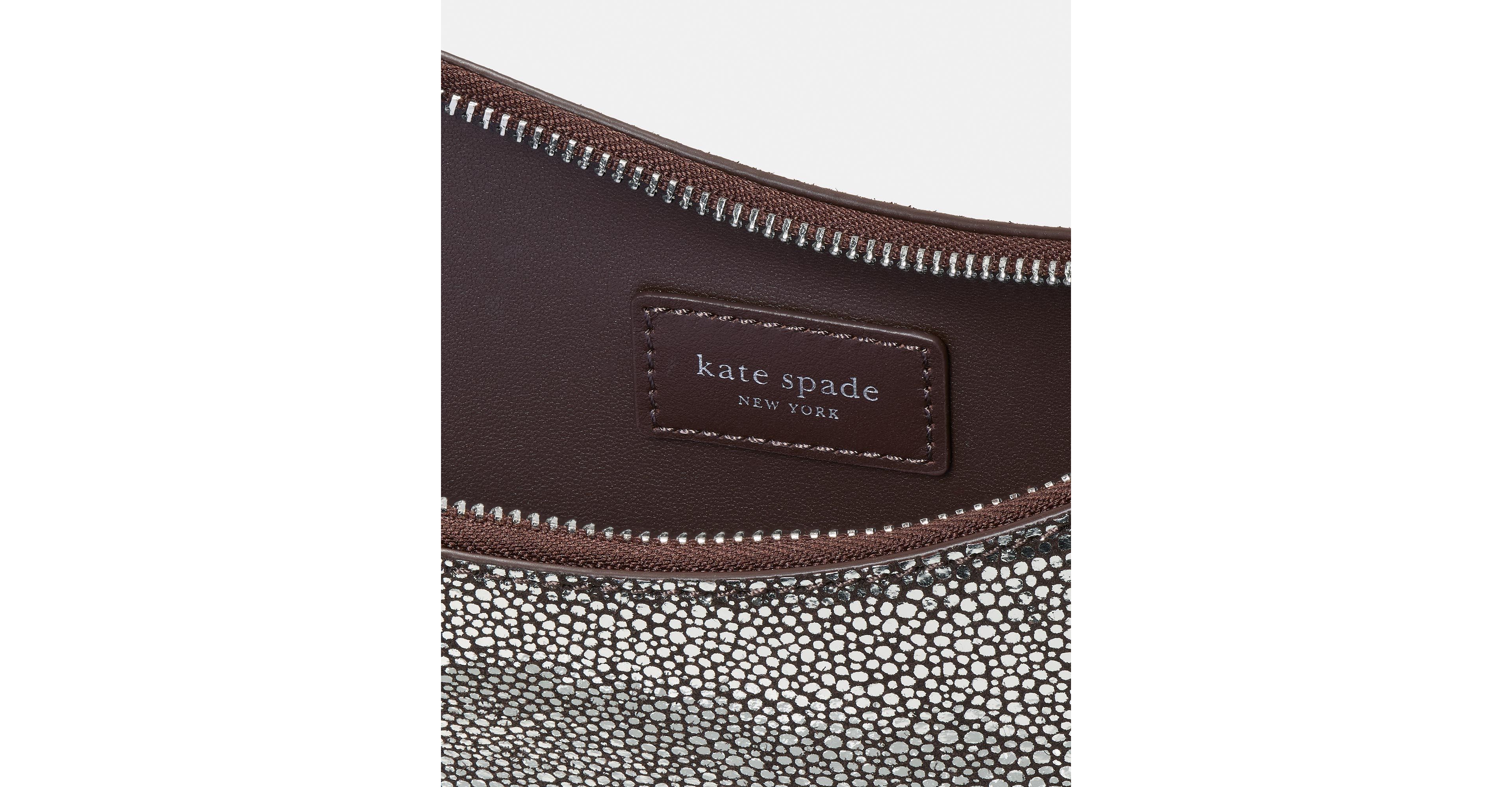 Duo Metallic Dot Suede Mini Shoulder Bag