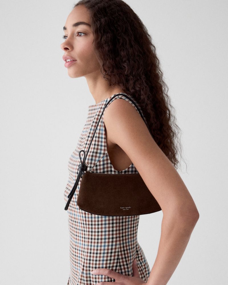 Loop Suede And Shiny Leather Mini Bag - thumbnail 2