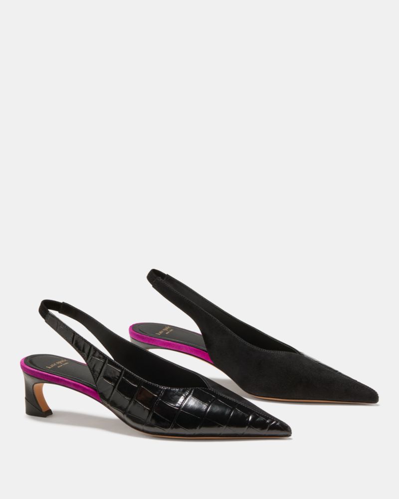 Viv Kitten Heel Pump