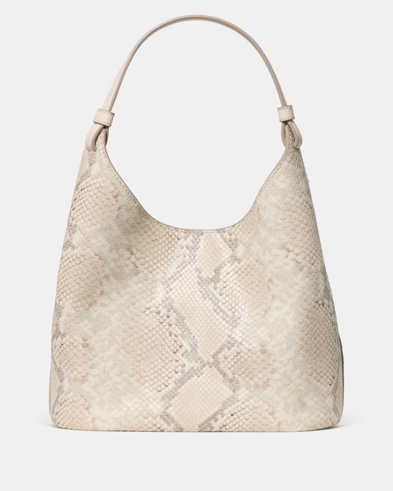 Loop Snake Embossed Carryall Bag