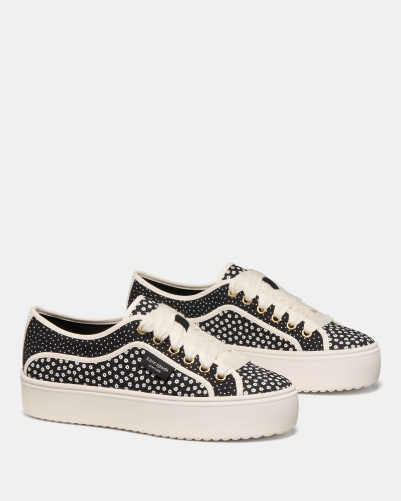 Sam Icon Piped Platform Sneaker | Kate Spade Outlet