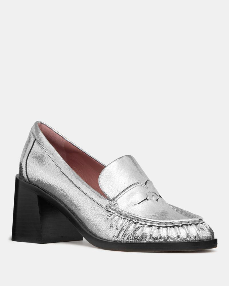 Penni Heeled Loafer - thumbnail 6