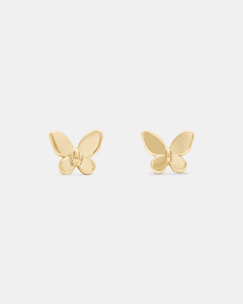 Kate Spade,You're A Gem Butterfly Studs,
