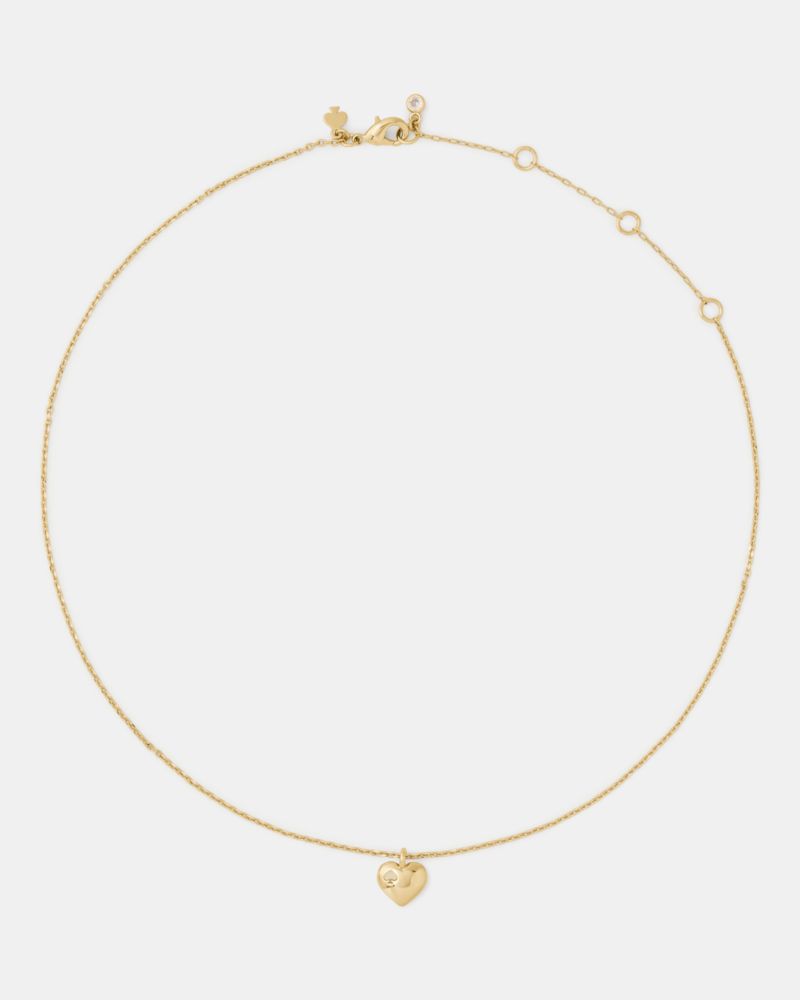 Kate Spade, ハート アンド スペード ハート スペード ペンダント, ネックレス