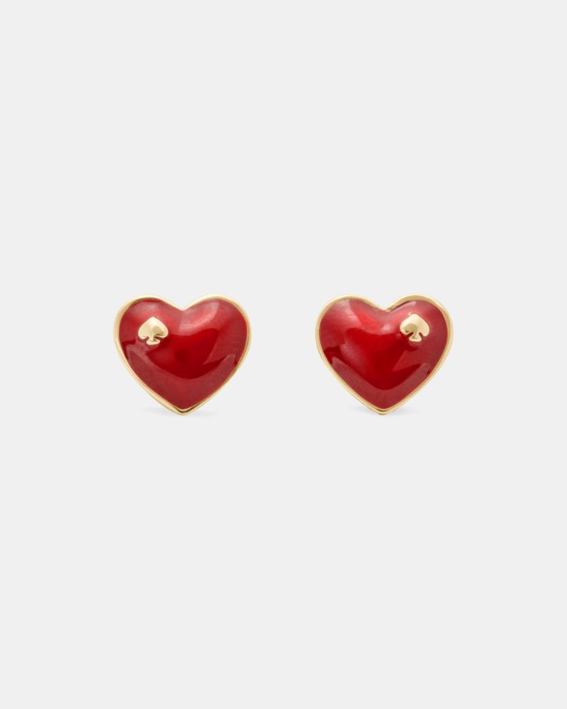 Kate Spade, ハート アンド スペード ハート スペード ピアス, ピアス,レッド