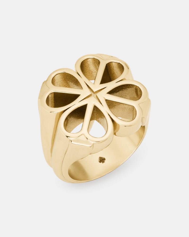 Kate Spade,Spade Flower Lace Signet Ring,