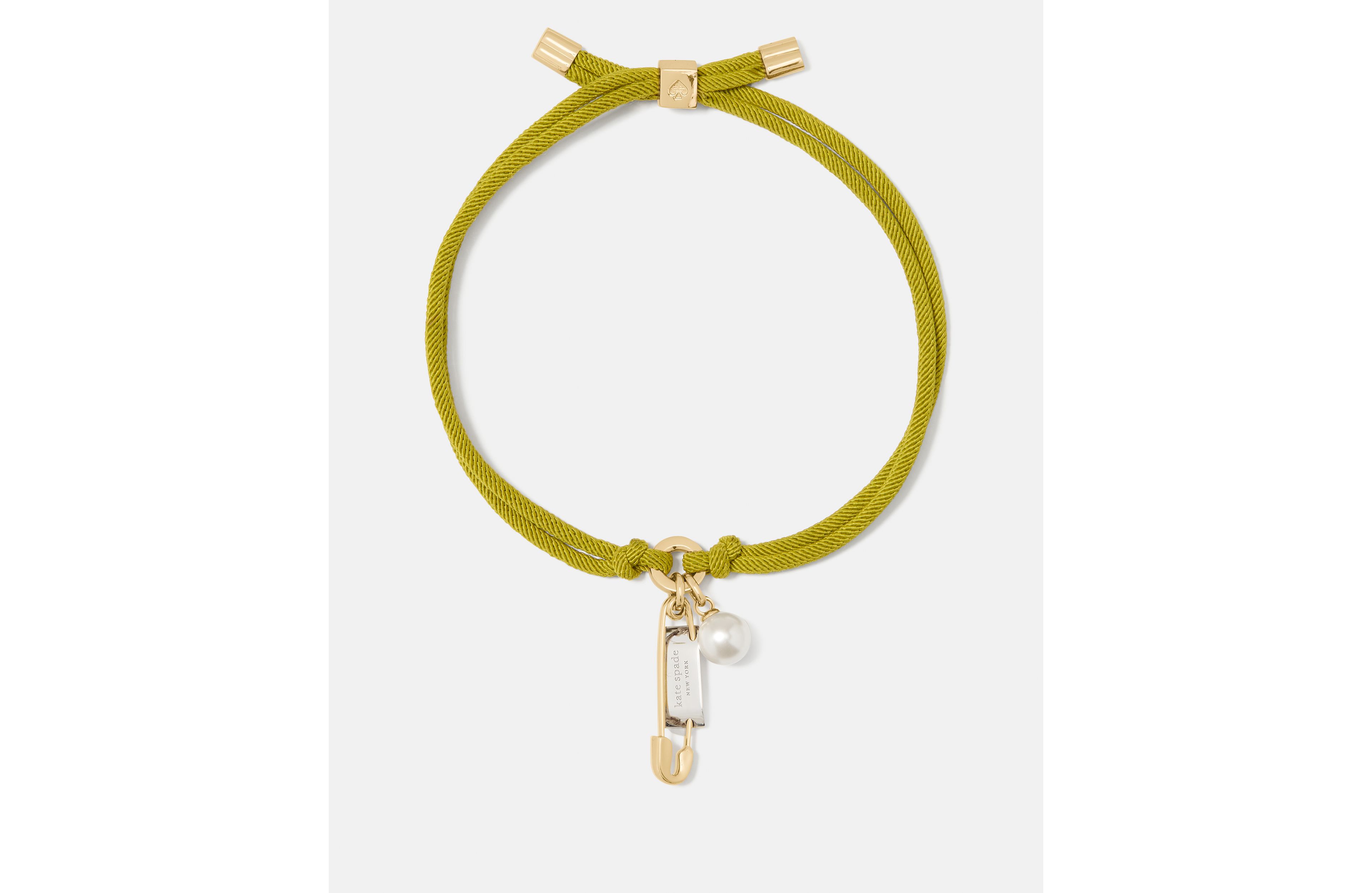 Bits And Baubles Sam Tag Cord Bracelet