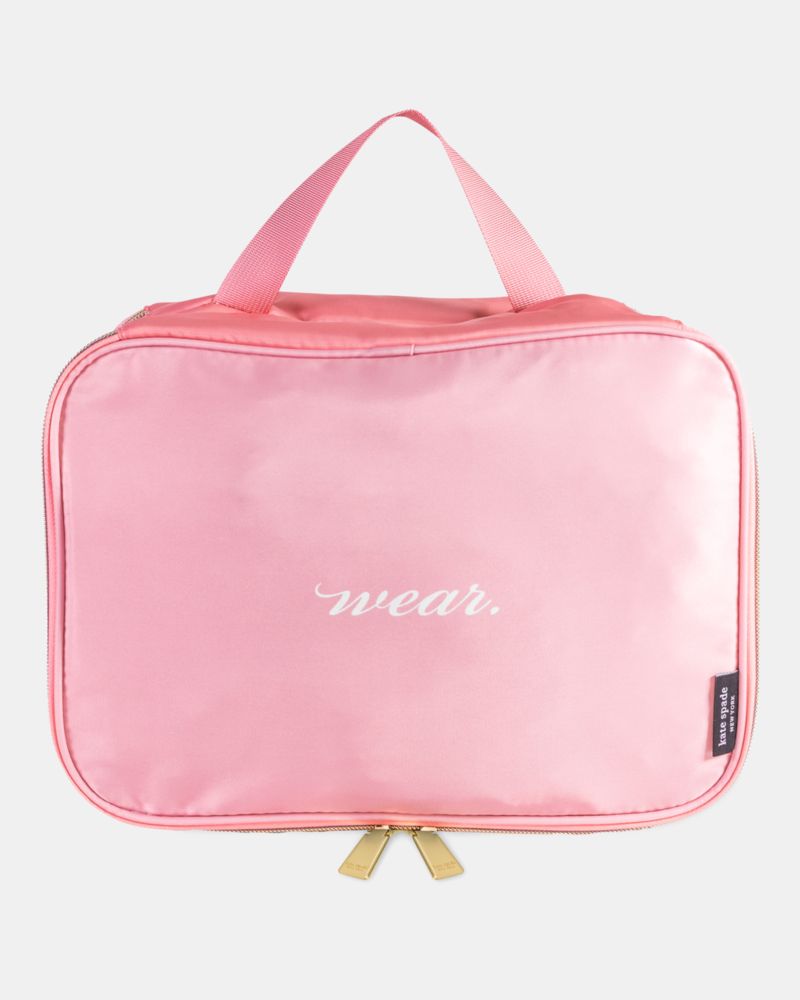 Kate Spade,Wear Worn Pink Wash Bag,
