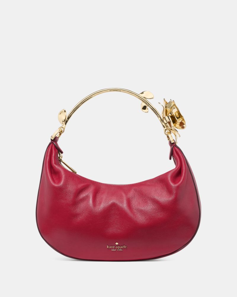 Selene Metal Floral Handle Bag, Deep Nova, ProductTile