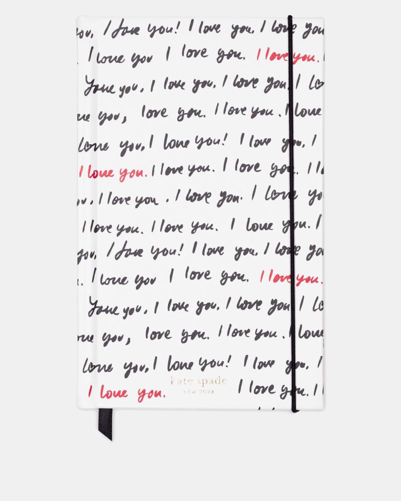Kate Spade,I Love You Take Note Notebook,