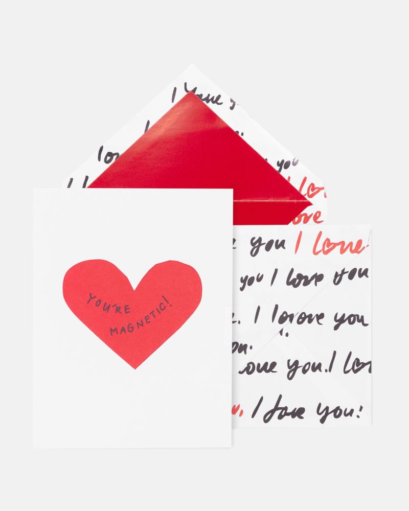 Kate Spade,You're Magnetic Notecard Set Of 10,