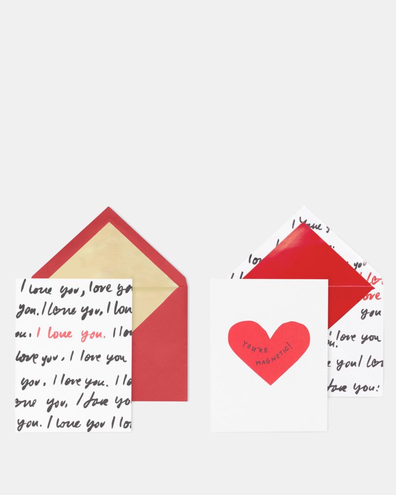 Kate Spade,You're Magnetic Notecard Set Of 10,