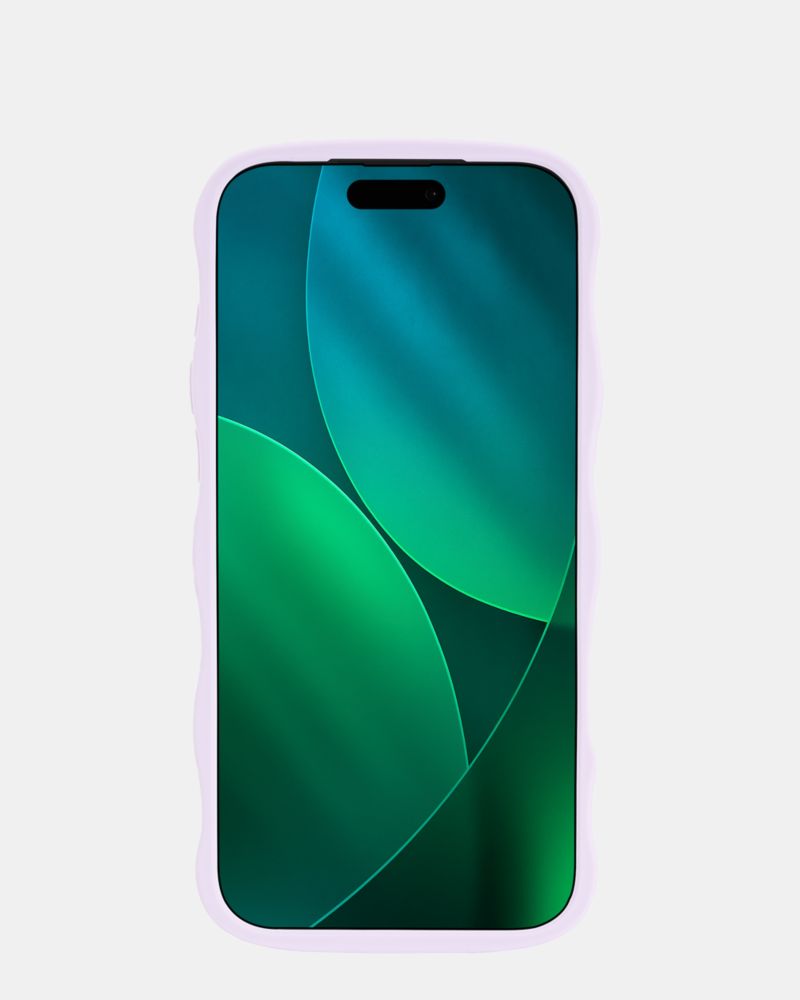 Kate Spade,Kate Spade Wavy - Opal Glitter Magsafe Case,