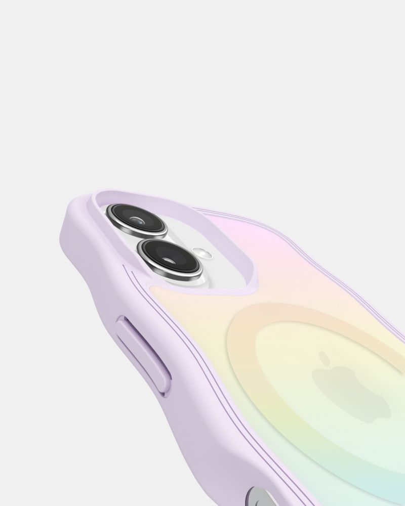 Kate Spade,Kate Spade New York Wavy Opal Iridescent Magsafe Case,