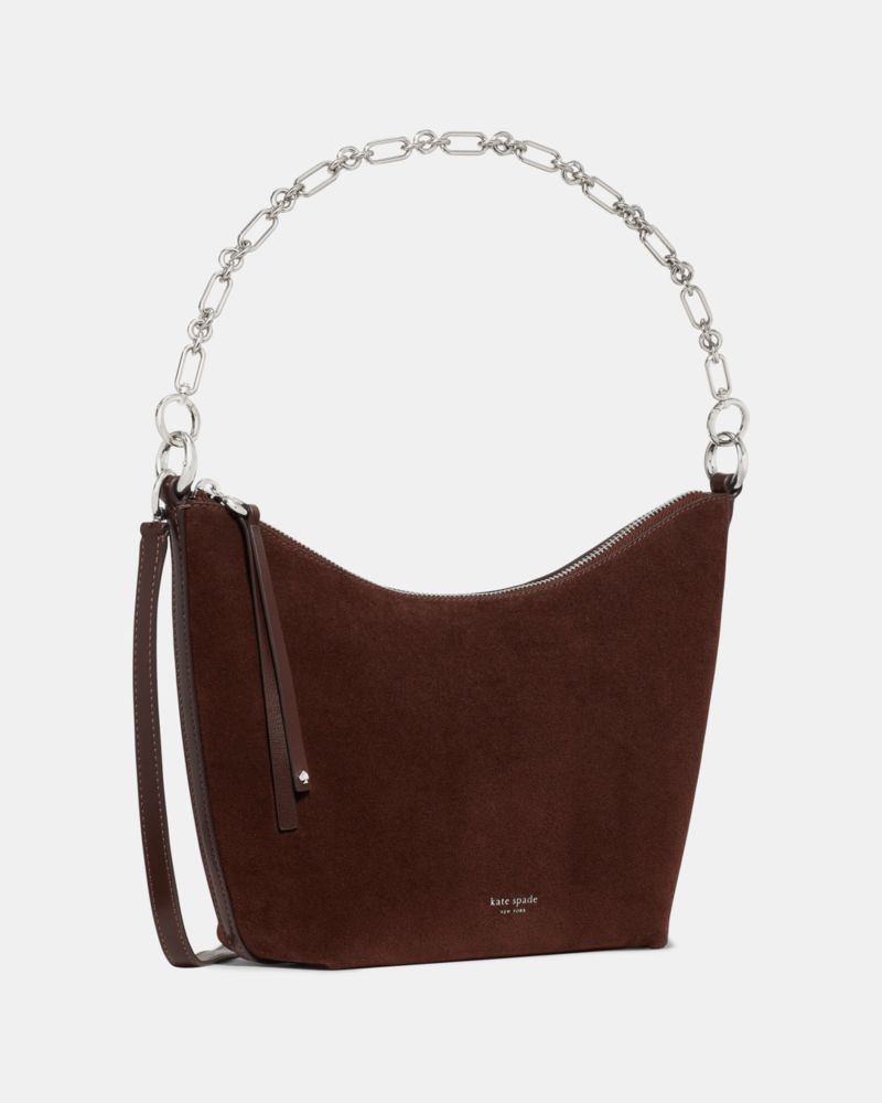 Halo Suede Chain Shoulder Bag | Kate Spade New York