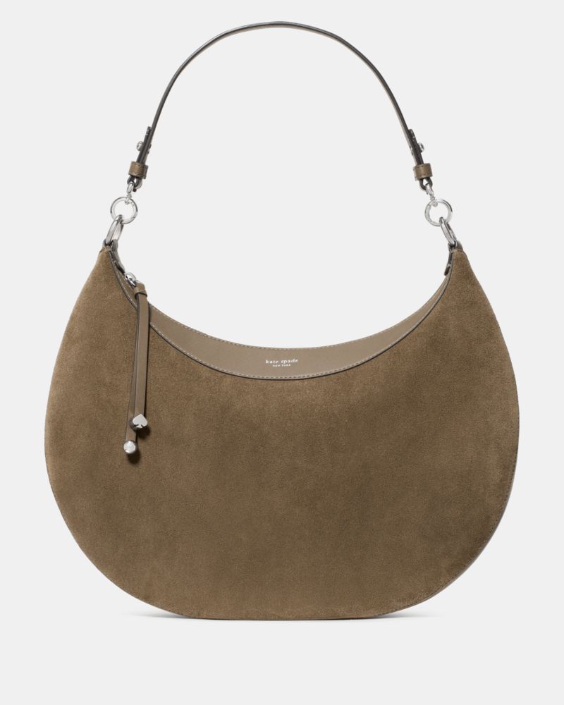 Kate Spade,Liv Suede Large Shoulder Bag,