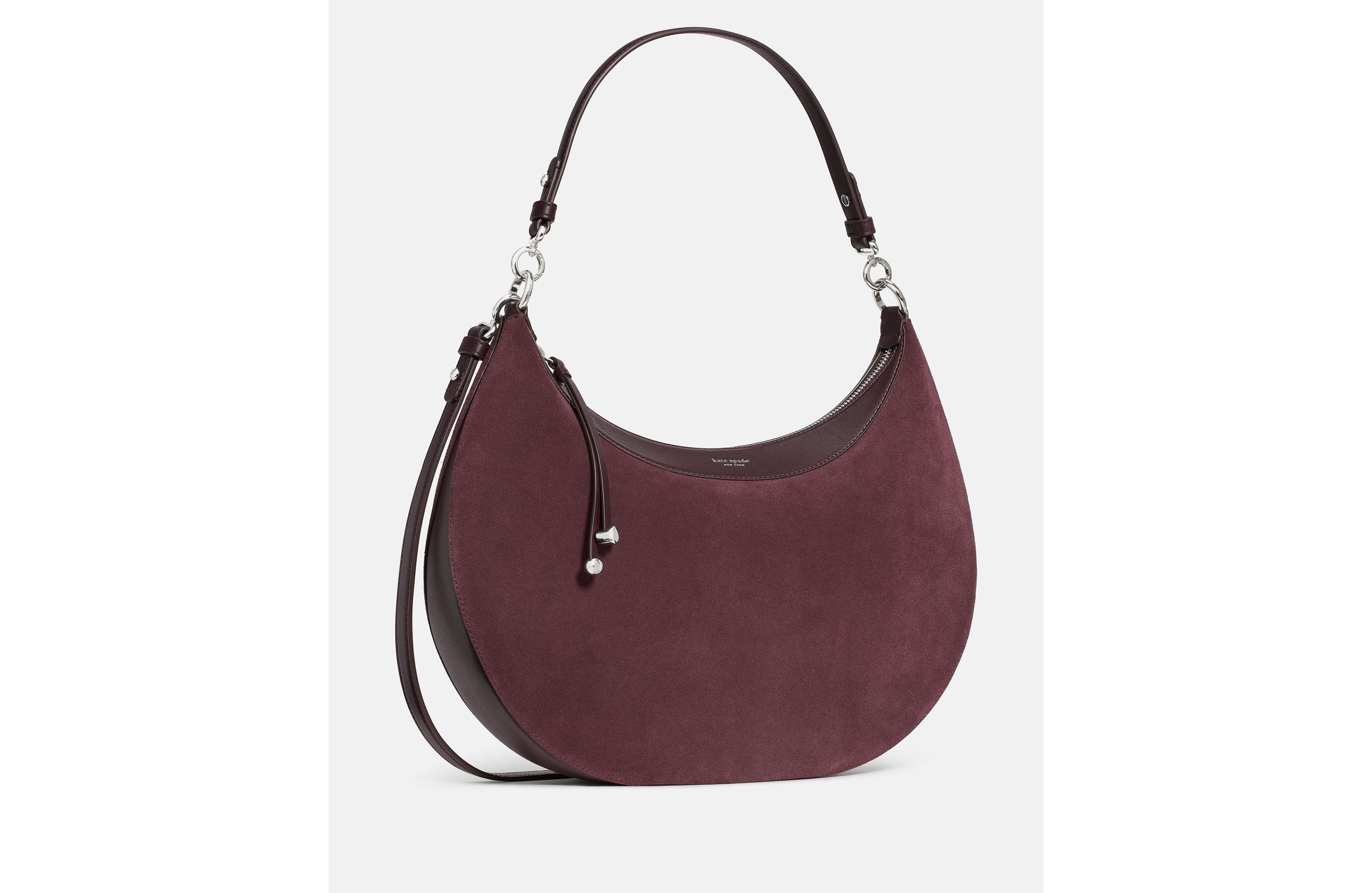 Liv Suede Large Shoulder Bag