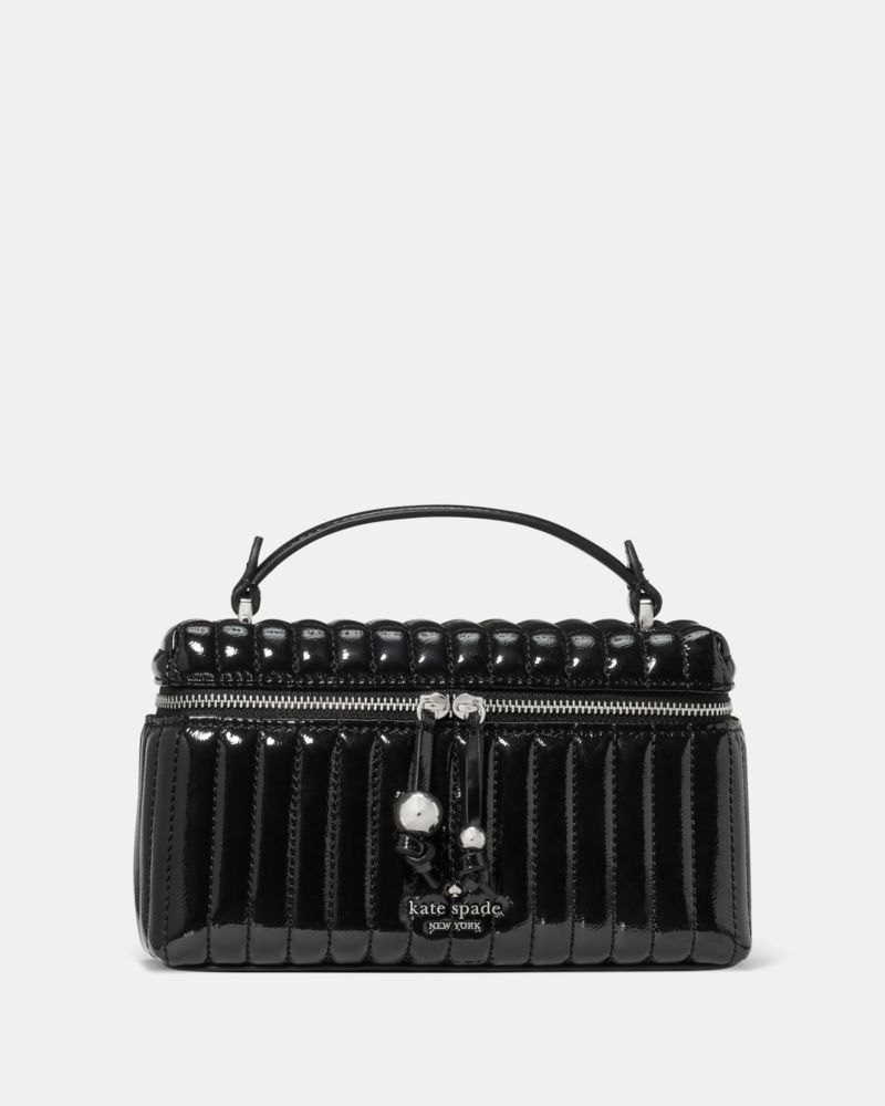 Kate Spade,Blair Shiny Quilted Vanity Crossbody,