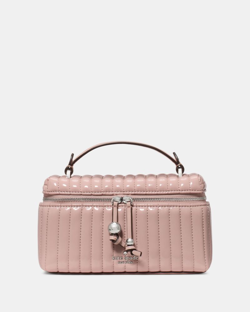 Kate Spade,Blair Shiny Quilted Vanity Crossbody,