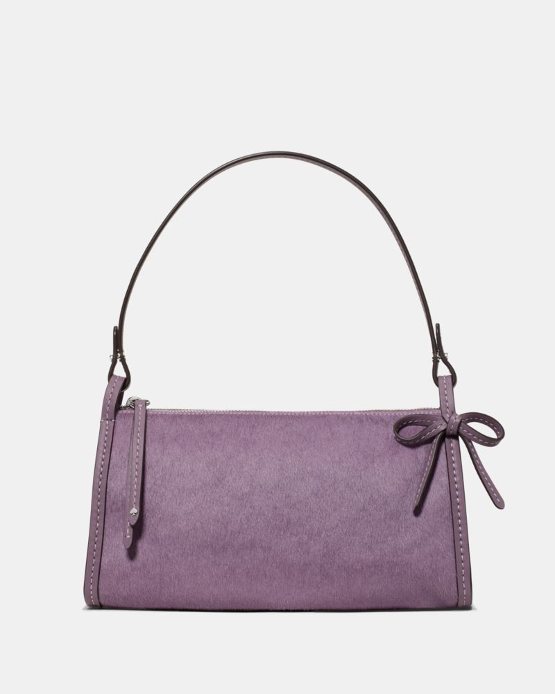 Kate Spade,Rue Bow Haircalf Shoulder Bag,