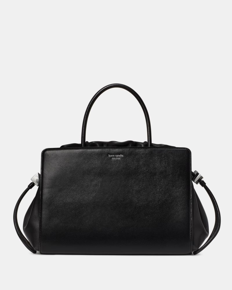 Kate Spade,Helene Fine Grain Leather Satchel,