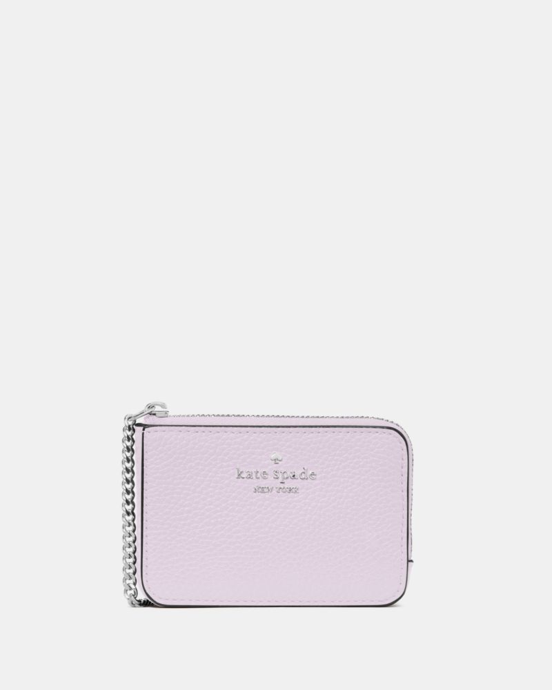 Kate Spade Outlet Chain Card Case, Purple