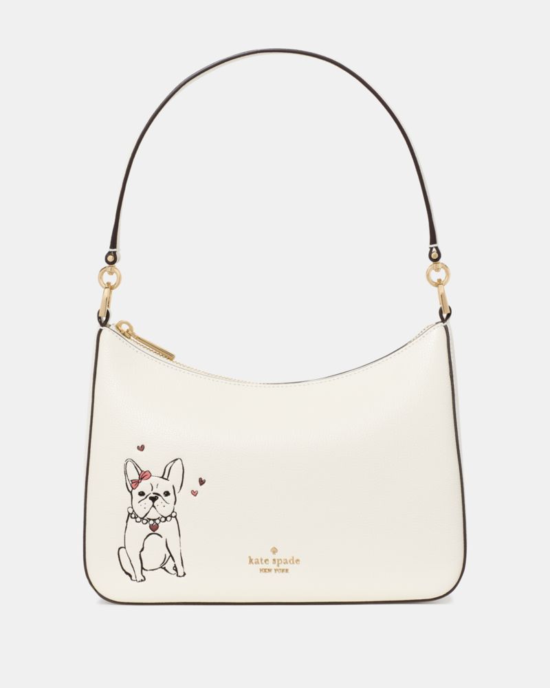 Kate Spade,Margot Lottie Frenchie Medium Shoulder Bag,