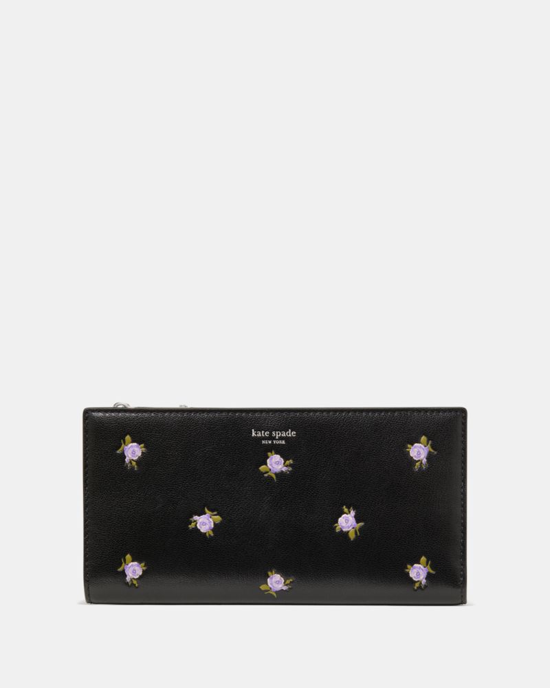 Kate Spade,Classic Rose Large Bifold Wallet,
