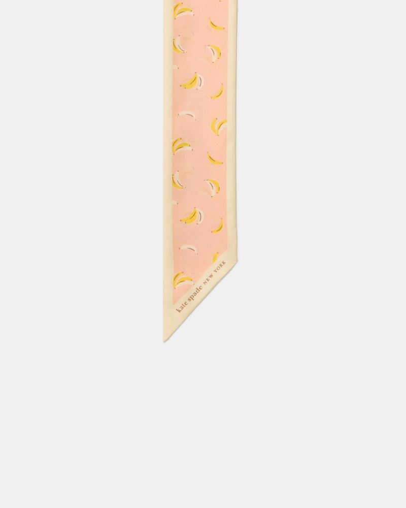 Kate Spade,Bold Bananas Skinny Scarf,