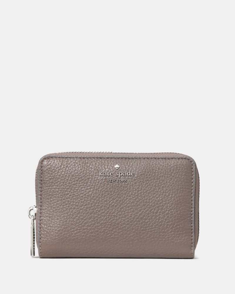 Kate Spade Outlet Medium Zip Wallet, Gray