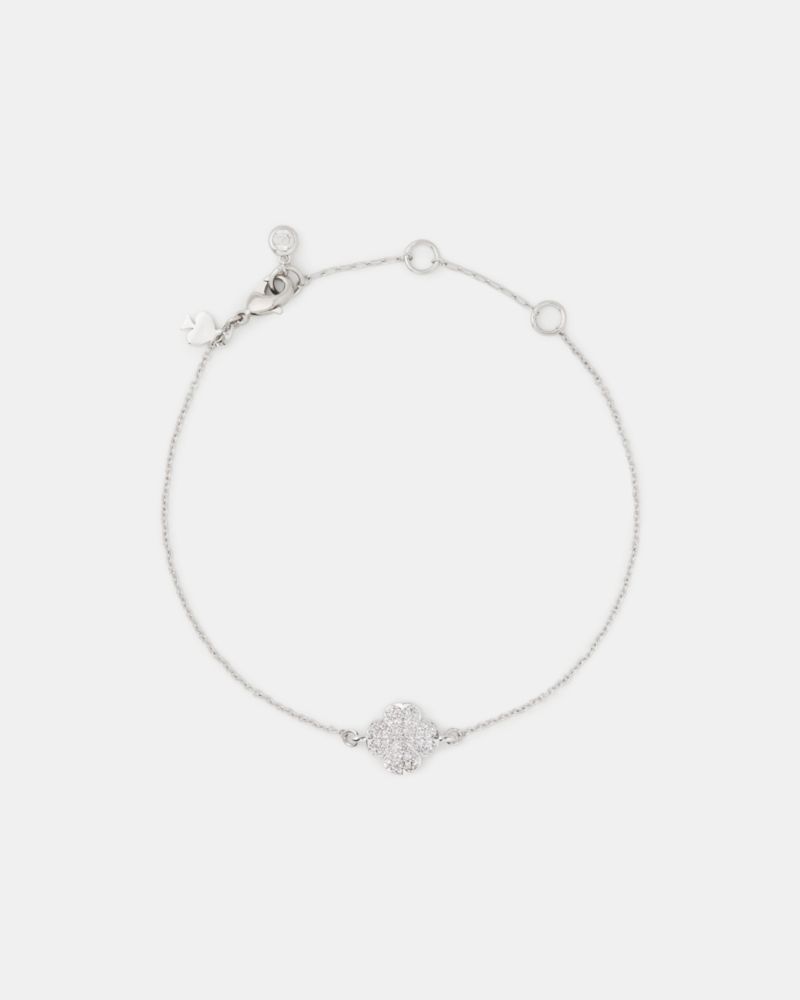 Kate Spade,Spade Flower Pave Solitaire Bracelet,