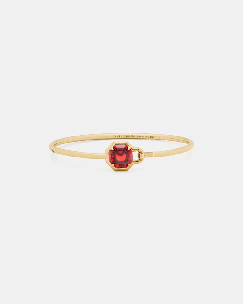 Kate Spade,Opulence Octagon Stone Bangle,