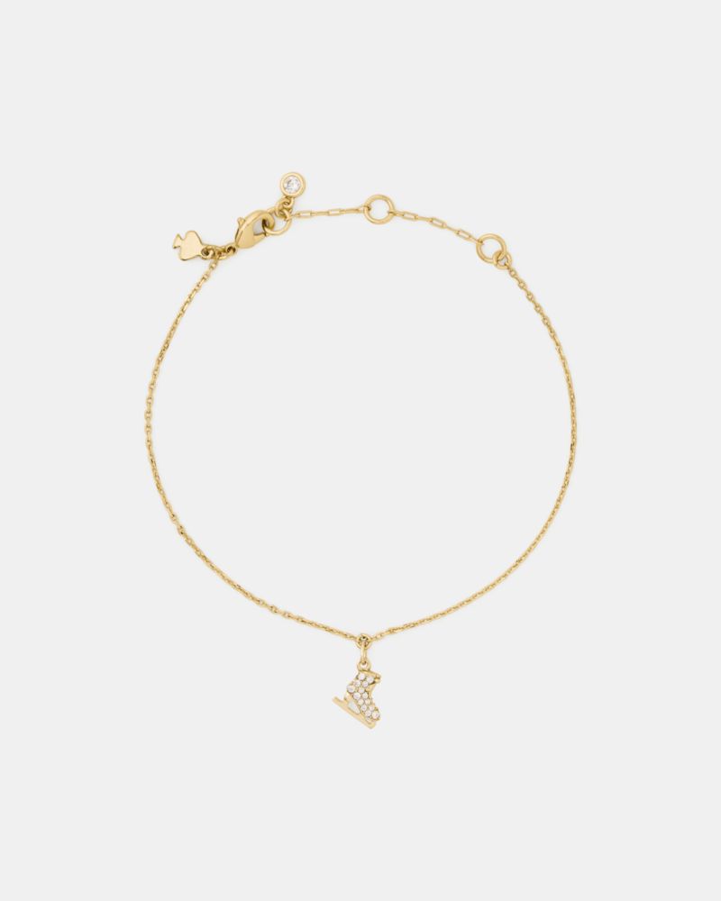 Kate Spade,You're A Gem Pave Skate Bracelet,