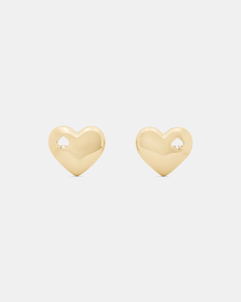 Kate Spade,Heart and spade heart spade toggle studs,