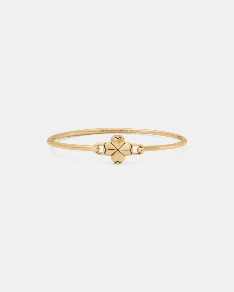 Kate Spade,Spade Flower Solitaire Thin Bangle,
