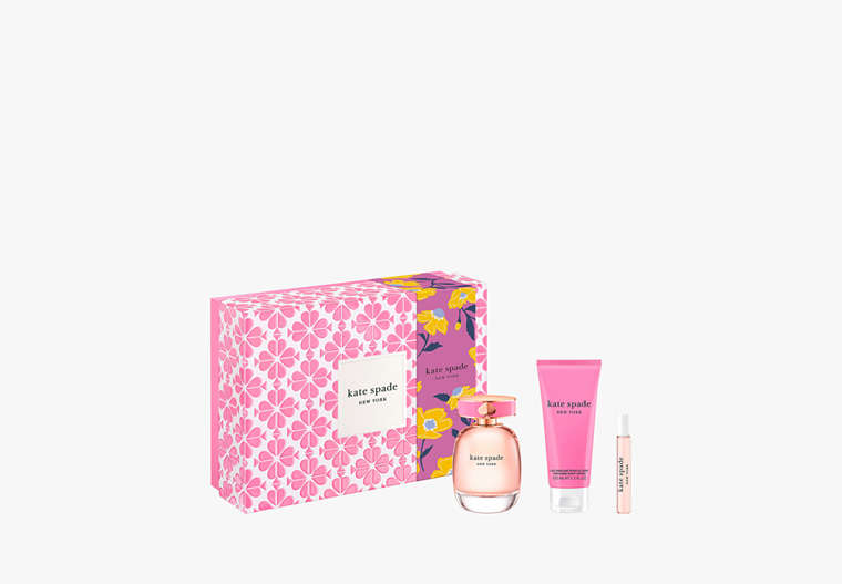 Kate Spade,Kate Spade New York 3-Piece Gift Set,Clear image number 0